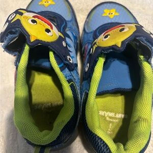 Kids Blue and Green Shoes